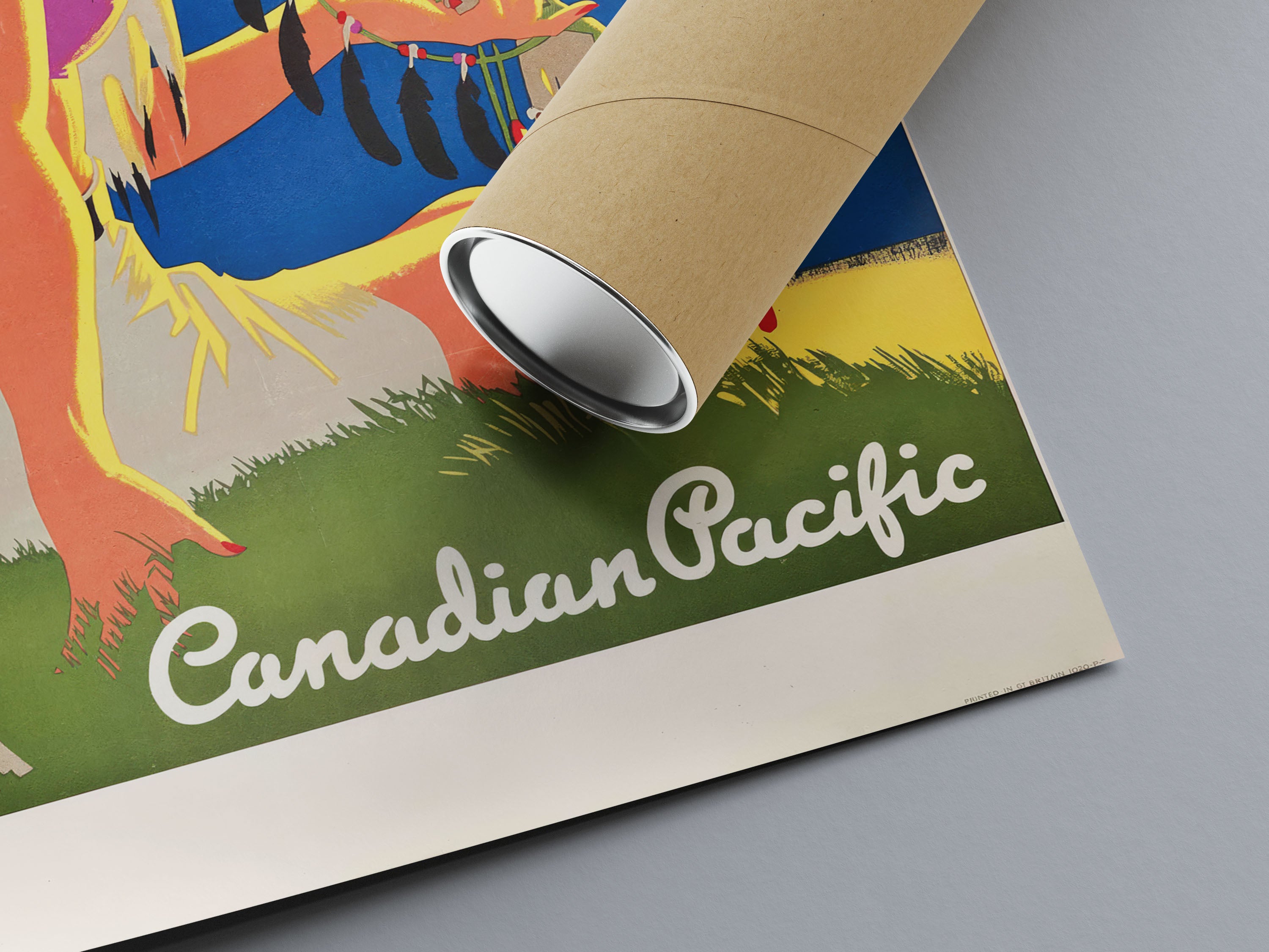 Vintage-Bergplakat „Grindelwald“ – Hans G. Jegerlehner – High Definition – mattes Papier 230 g/m²