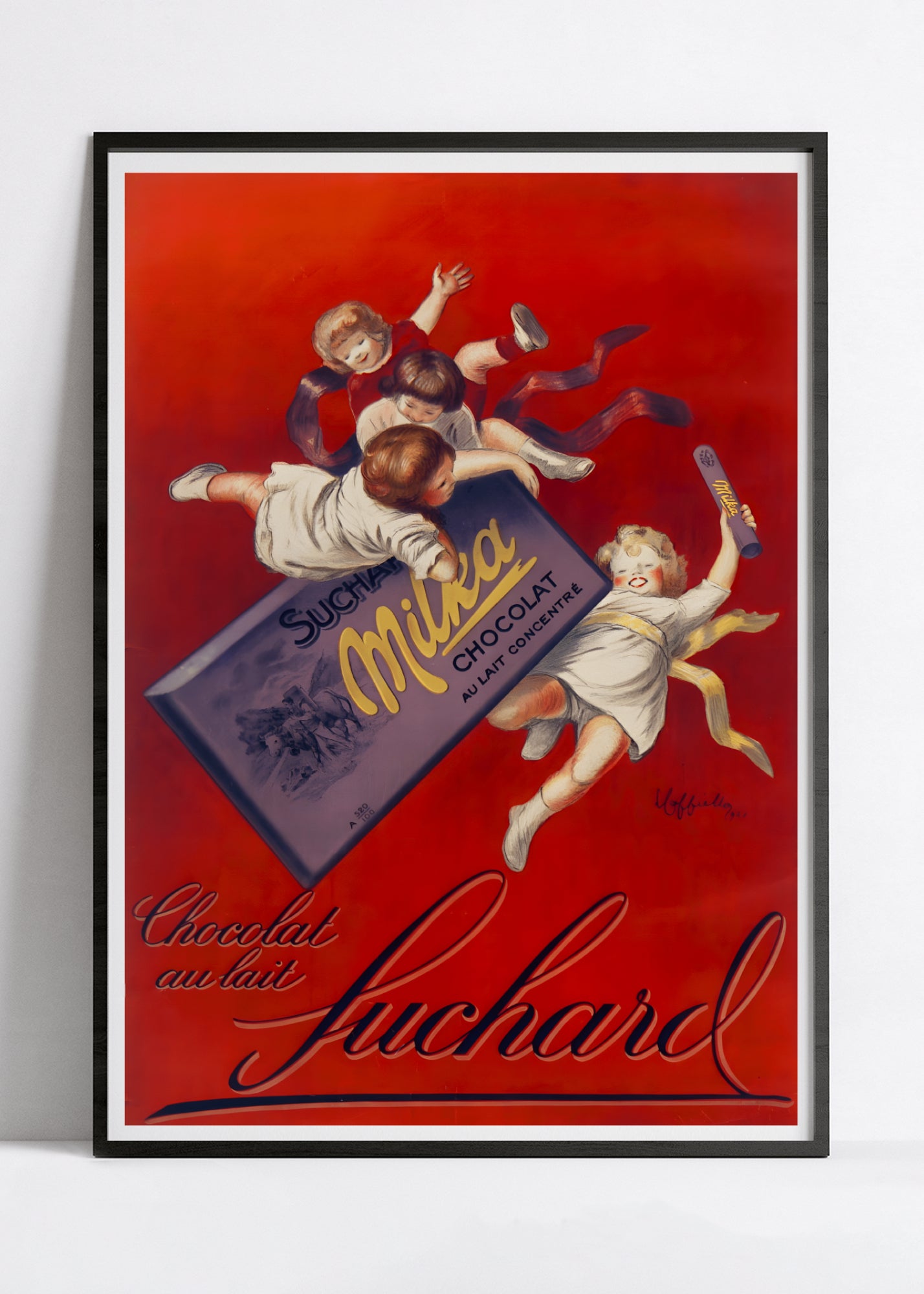 Affiche cuisine vintage "Suchard" - Leonetto Cappiello - Haute Définition - papier mat 230gr/m²