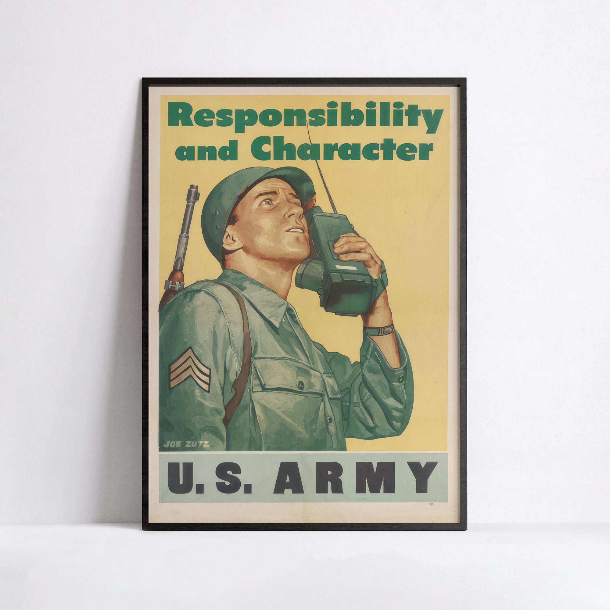 Affiche de propagande "US ARMY" - Haute Définition - papier mat 230gr/m²