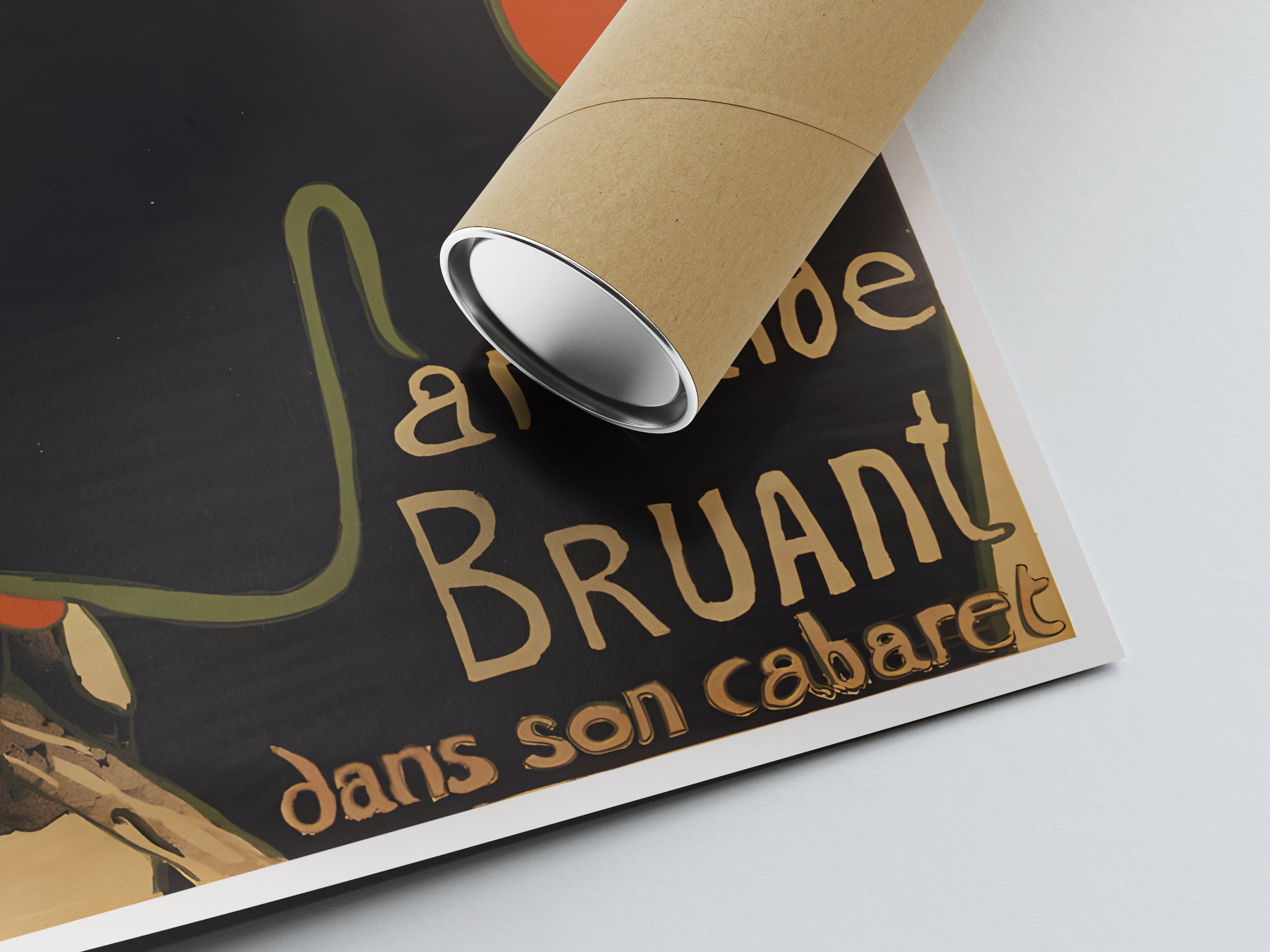 Affiche Toulouse-Lautrec "Aristide Bruant" - Art Nouveau - Haute Définition - papier mat 230gr/m²