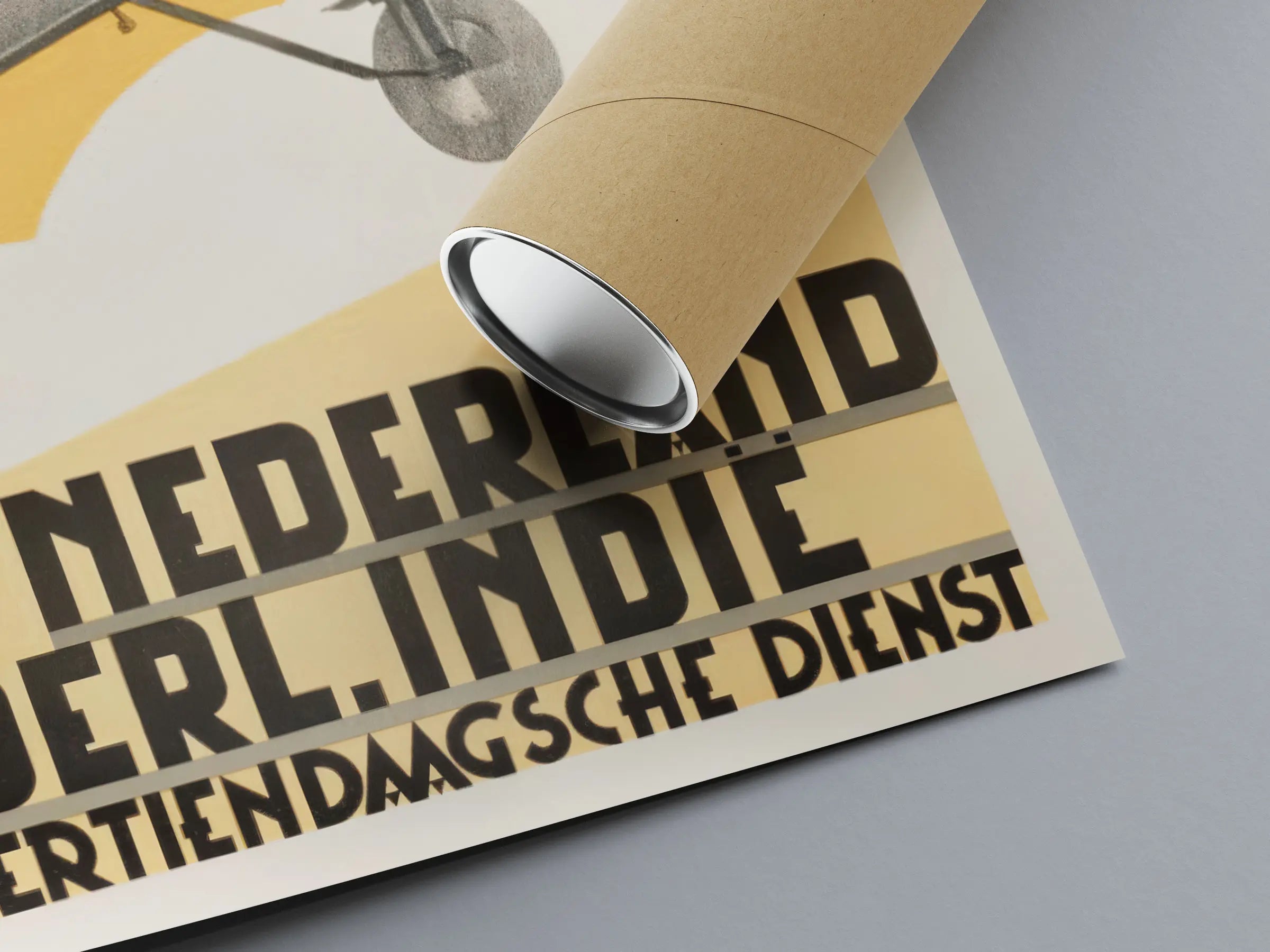 Vintage poster "Postvluchten Nederland Nederl. Indie" - Adriaan Van't Hoff - High Definition - matte paper 230gr/m²