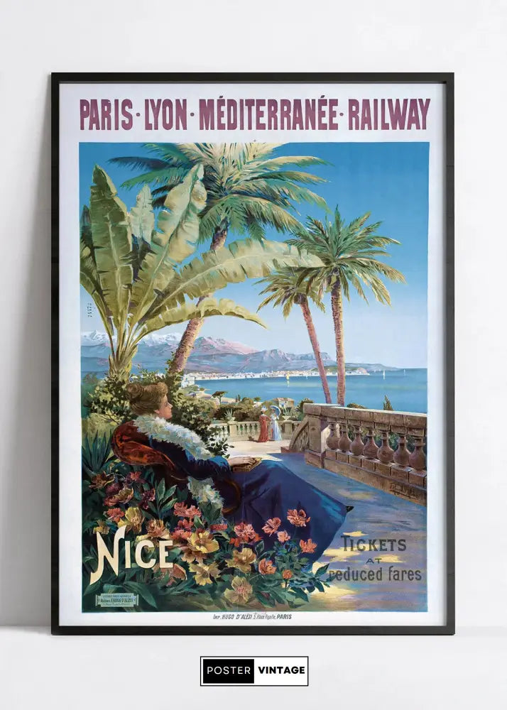 Affiche Nice Vintage - Hd Poster