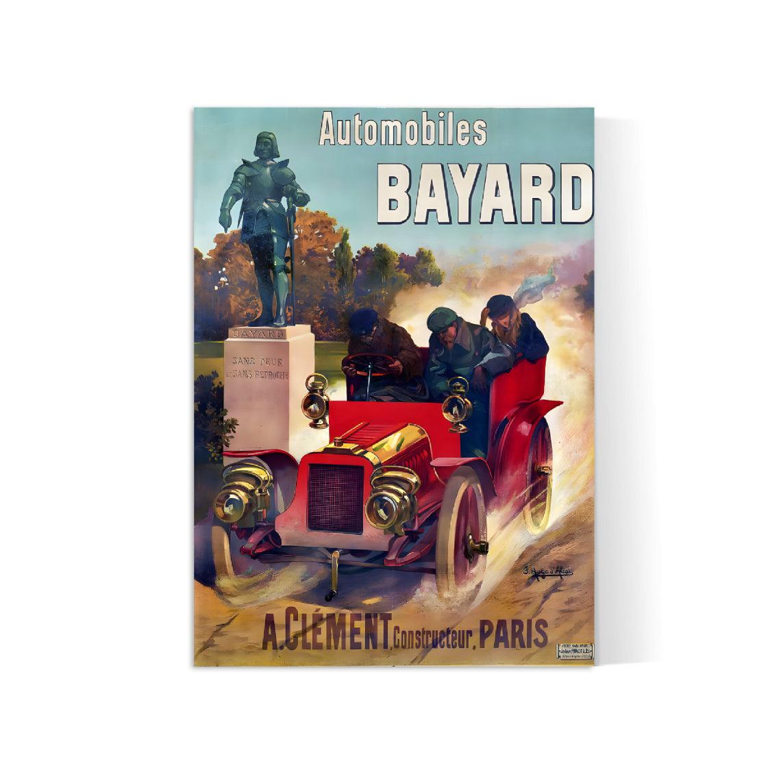 Affiche publicitaire vintage "Bayard" - Hugo d'Alesi - Haute Définition - papier mat 230gr/m² - Poster Vintage