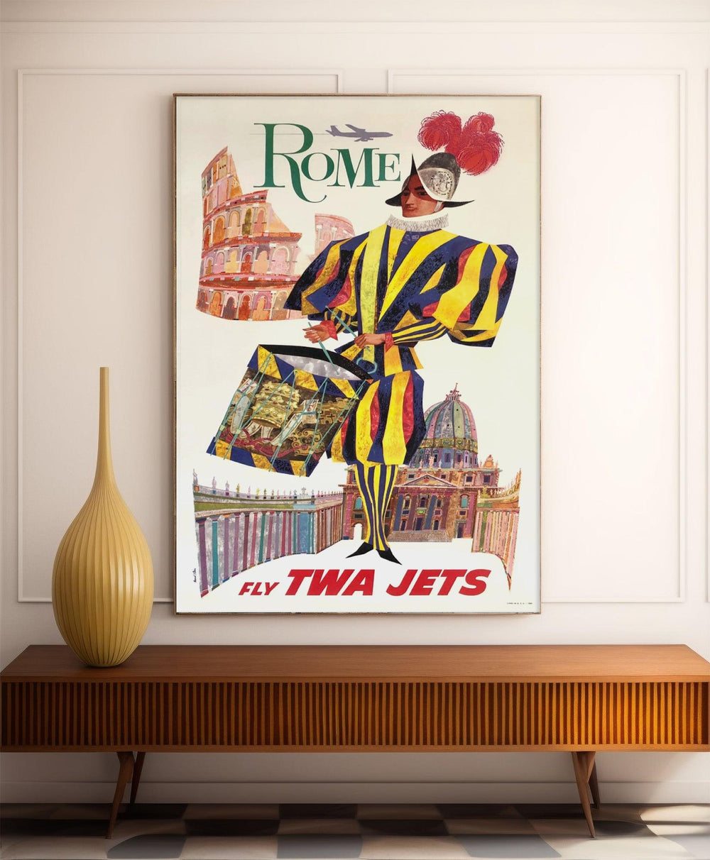 Affiche voyage vintage 